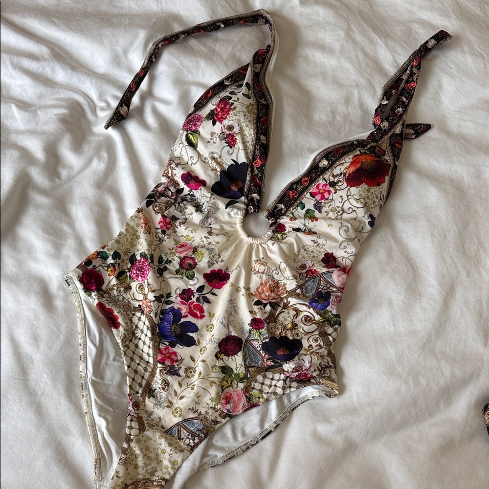 Camilla Floral One Piece Swimsuit - Multicolor